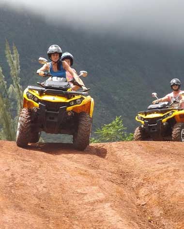 Grand Tour Quad excursion Moorea