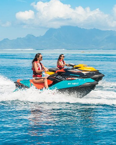 Tahiti 2 hours jet ski rental